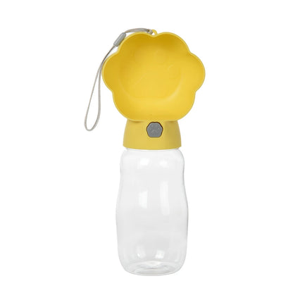 Portable Dog Water Bottle for Small Large Dogs Cats Leakproof Puppy 2 in 1 Water Food Container Chihuahua Bulldog Pet Supplies