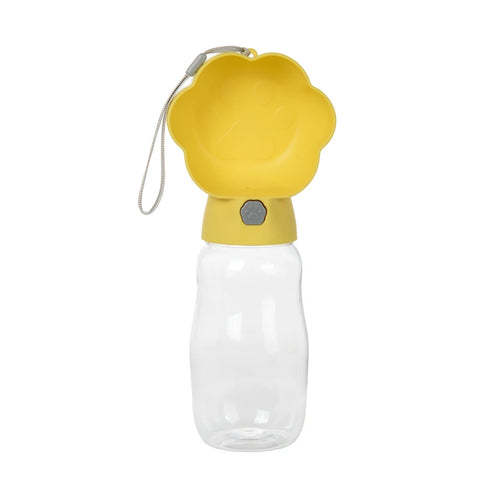 Portable Dog Water Bottle for Small Large Dogs Cats Leakproof Puppy 2 in 1 Water Food Container Chihuahua Bulldog Pet Supplies