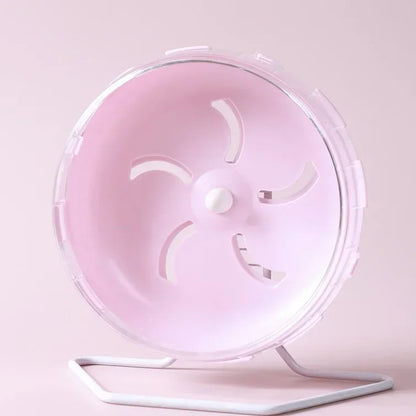 Hamster Sport Running Wheel Rat Small Rodent Mice Silent Jogging Hamster Gerbil Exercise Play Toys Brackets Accessories