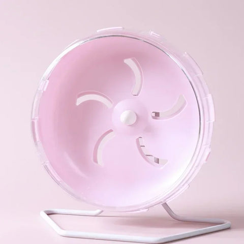 Hamster Sport Running Wheel Rat Small Rodent Mice Silent Jogging Hamster Gerbil Exercise Play Toys Brackets Accessories