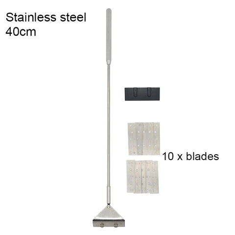 Aquarium Algae Remover Aluminum Alloy Stainless Steel Scraper Blade Fish Tank Glass Water Plant Grass Cleaning Tools Accessories