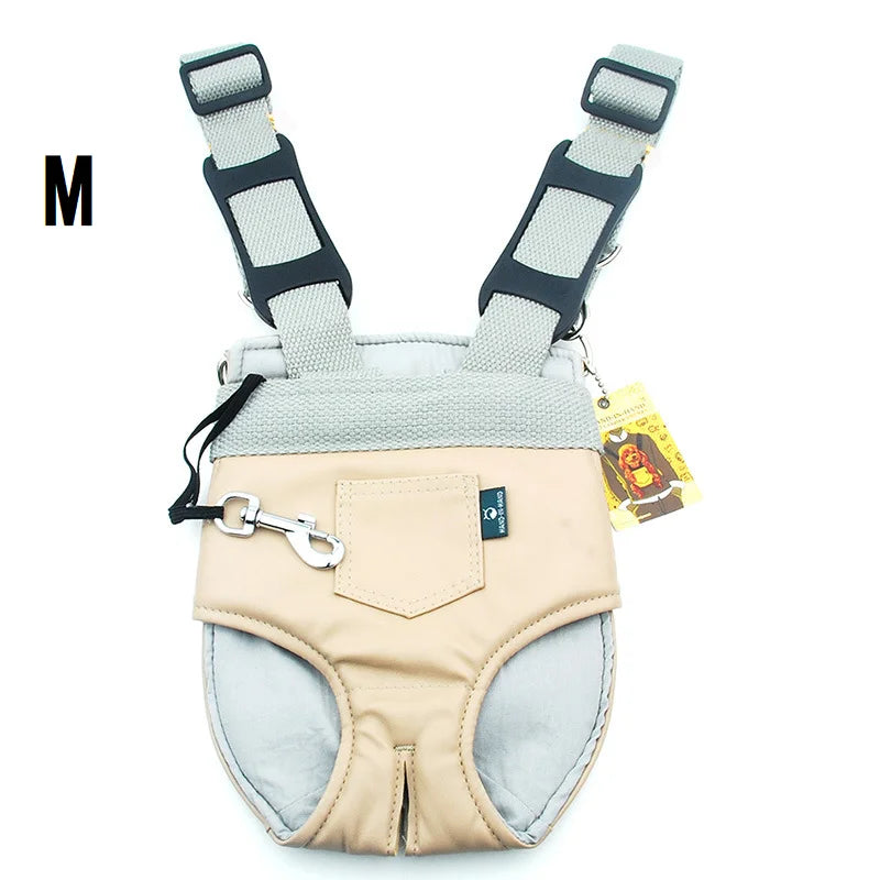Outdoor Travel Pet Backpack Adjustable with Wide Shoulder Straps Hands-Free Breathable Portable Pet Backpack for Dogs Cats