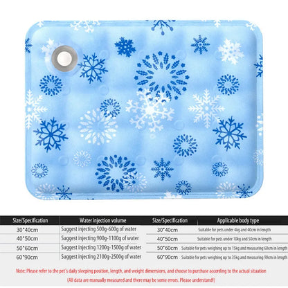 New Dog Cat Ice Cushion Summer Cooling Gel Mat Water Cushion Pet Cool Durable Blanket Sofa Ice Mat Blanket Dormitory Ice Mat