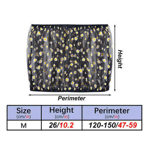 Adjustable Bird Cage Net Cover Birdcage Seed Feather Catcher Soft Skirt Guard Birdcage Nylon Mesh Netting for Round Square Cages