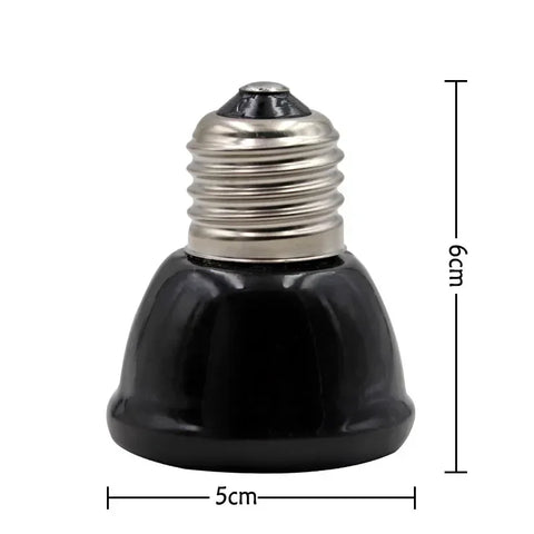 Ceramic Heated Incubation Lamp, Infrared Lamp, Infrared Light Bulb, Reptile Constant Temperature Lamp, Help Sleep