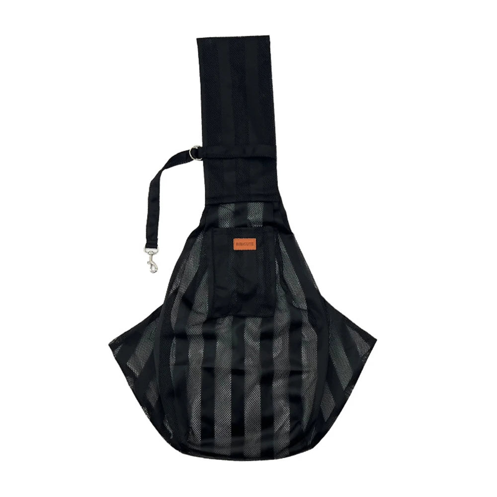 Summer Cool Breathable Pet Shoulder Carrier Bag for Cat Small Dogs Portable Crossbody Travel Bag