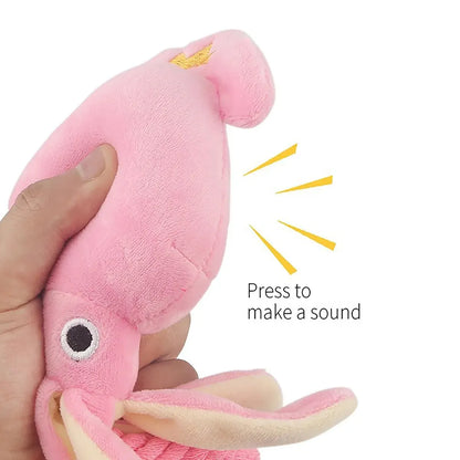 Supet Octopus Plush Rope Toy for Small Pets – Bite-Resistant, Fun and Interactive, Suitable for Indoor and Outdoor Play