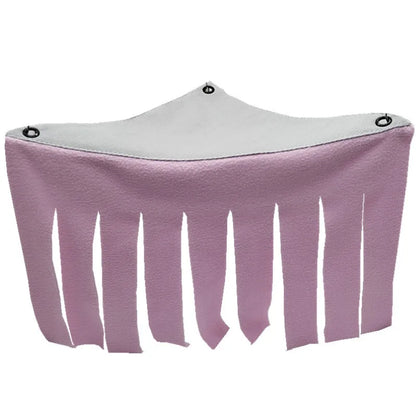 Tassel Strip Pet Tent Hideout Hideaway Guinea Pig Hamster Hedgehog Hammock Curtain Small Pets Hanging Bed Corner Nest Mat House