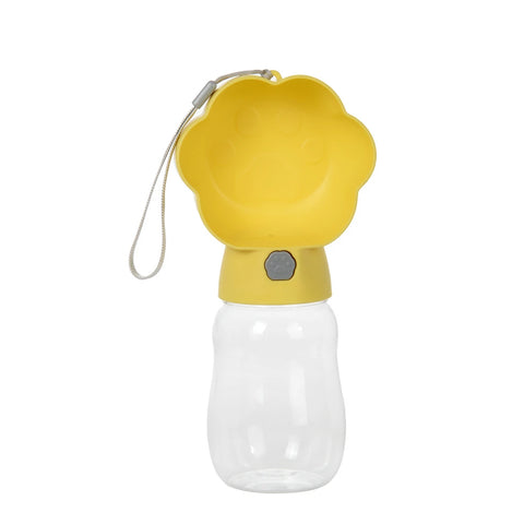 Portable Dog Water Bottle for Small Large Dogs Cats Leakproof Puppy 2 in 1 Water Food Container Chihuahua Bulldog Pet Supplies