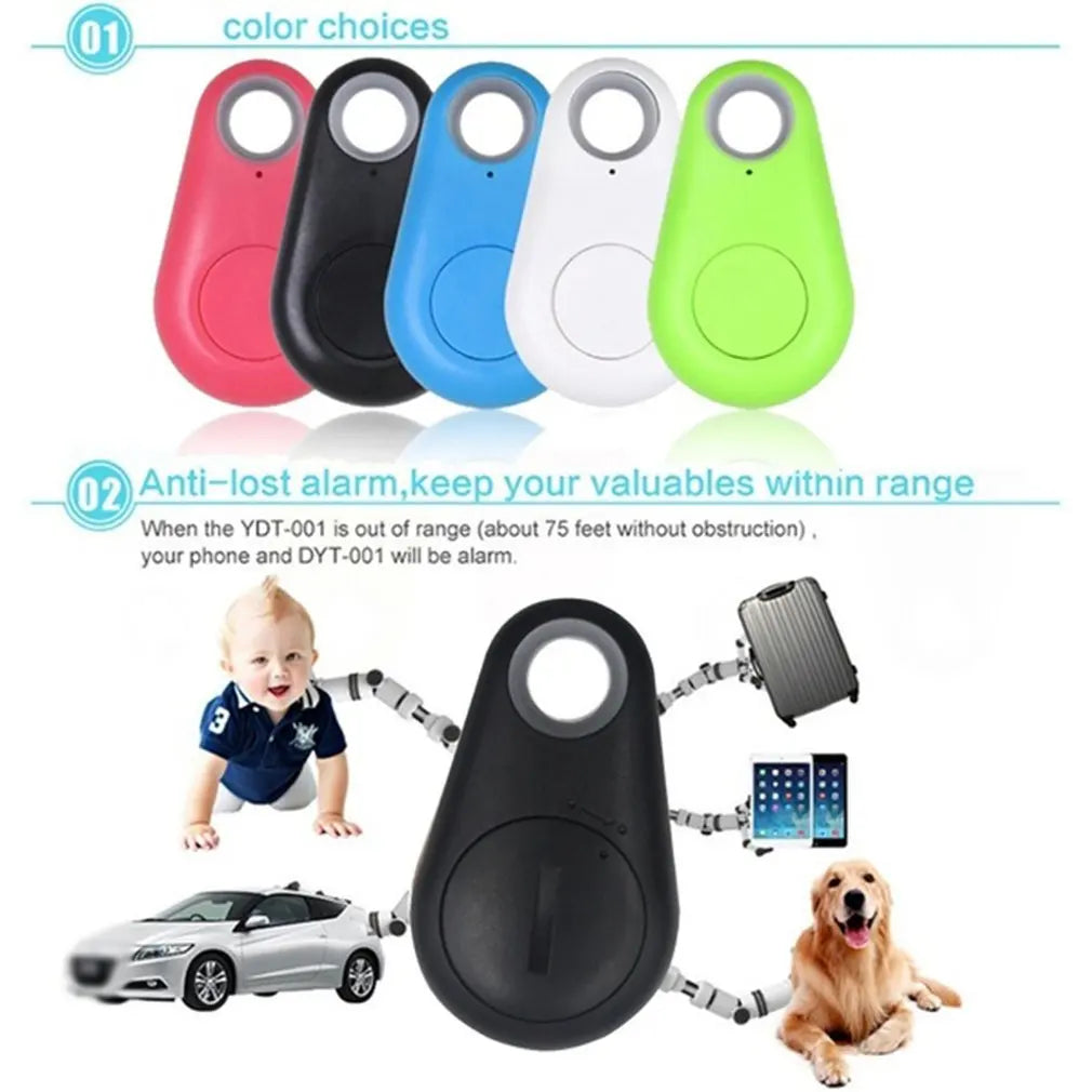 Mini GPS Tracker Bluetooth Anti Lost Device for Pets Wallet Keys Child Bag Two Way Positioning Smart Locator Shutter Control
