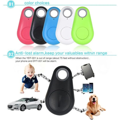 Mini GPS Tracker Bluetooth Anti Lost Device for Pets Wallet Keys Child Bag Two Way Positioning Smart Locator Shutter Control
