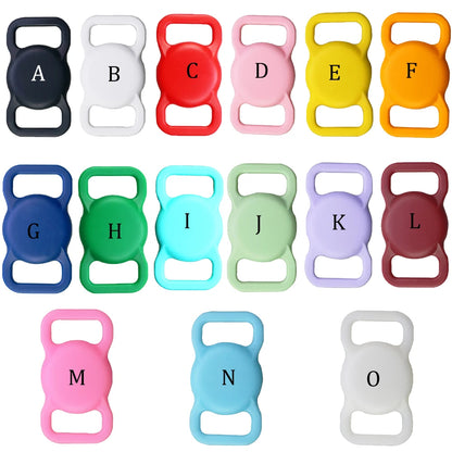 Airtag Pet Lose Proof Silicone Protective Case Dog and Cat Lose Proof GPS Luminous Apple AirTag Case Collar Tracker Protector