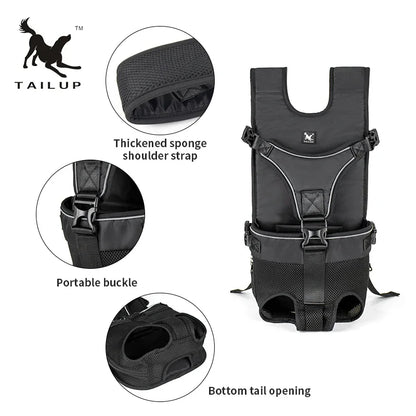 High quality Dog Carrier Backpack Adjustable Pet Carriers Front Facing motorcycle pet backpack Puppy Travel  Bag Cycling Pet bag