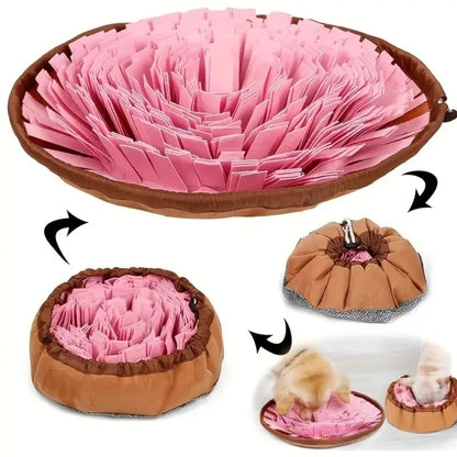 Washable Sniffing Pad Foldable Dog Slow Feeding Mat Toy Dog Training Snuff Mat
