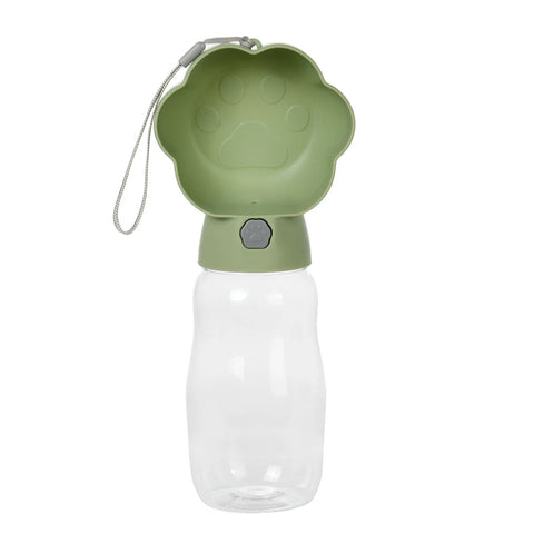 Portable Dog Water Bottle for Small Large Dogs Cats Leakproof Puppy 2 in 1 Water Food Container Chihuahua Bulldog Pet Supplies