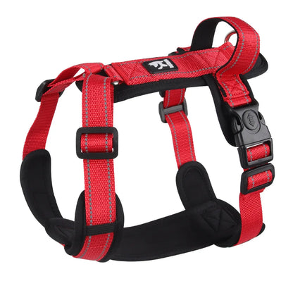 Reflective Puppy & Small Dog Vest Harness with Handle for Easy Control and Adjustable Chest Straps