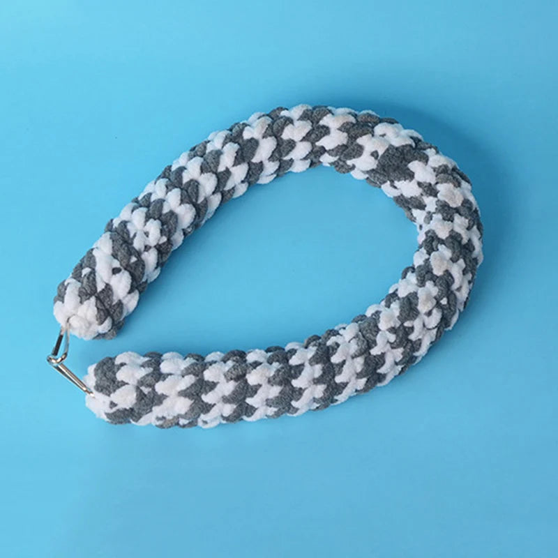 60cm Parrot Climbing Rope Hamster Swing Toy Guinea Pig Hanging Braided Bird Chew Rope Sugar Glider Cockatiel Pet Stand Training