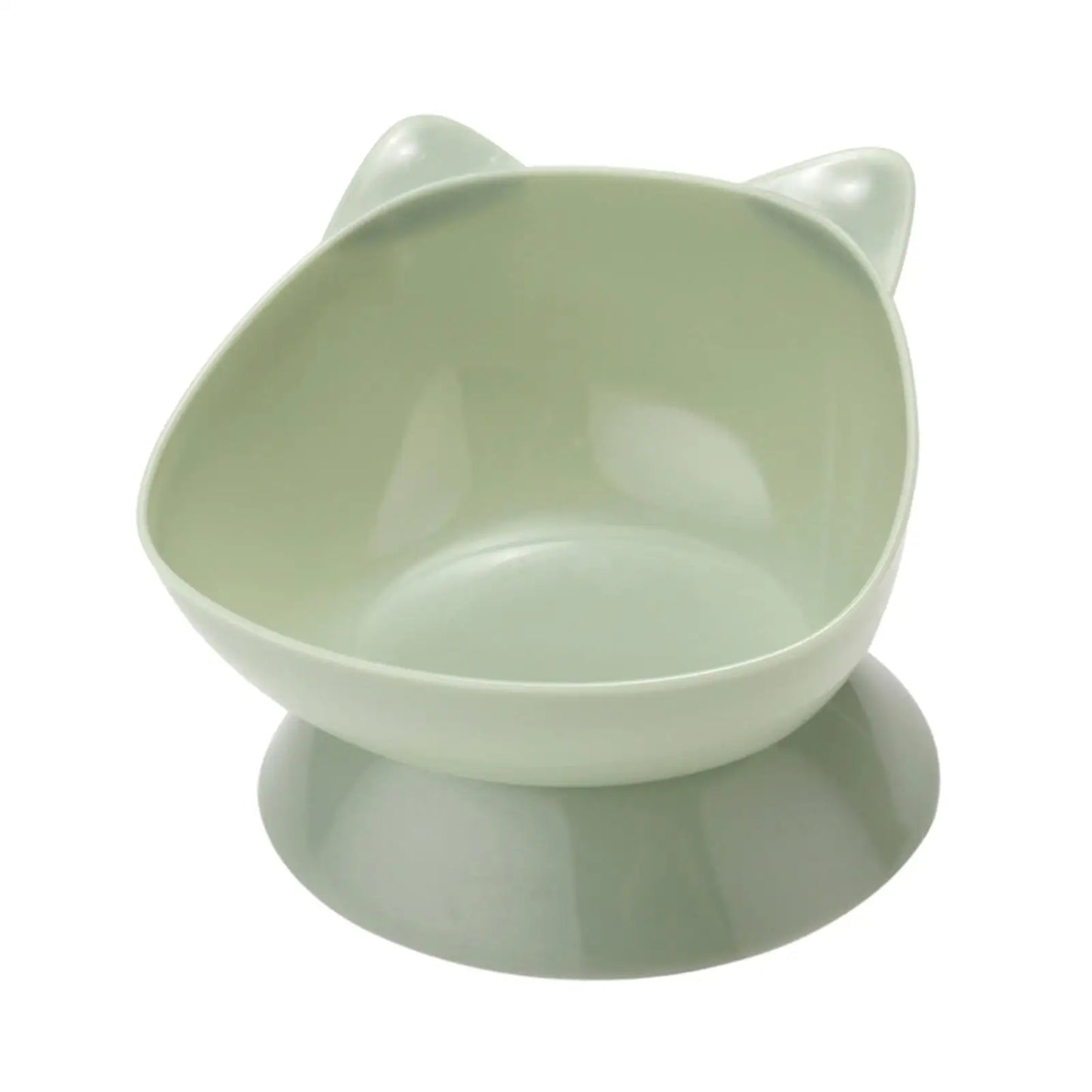Raised Cat Bowl Small Dog Waterer Protect Pet's Spine Stable Durable Tilted Pet Feeder Kitten Water Bowl for Small Medium Dogs