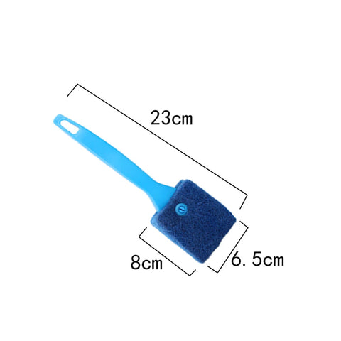Aquarium Cleaning Brushes for Glass Acrylic Fish Tank Algae Clean Double Sided Algae Scraper Sponge Aquarium Cleaning Tools