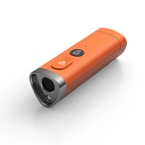 Ultrasonic Dog Repeller with Flashing Light Rechargeable High Power Handheld Dog Repellents Bark Deterrent Dog Training Device