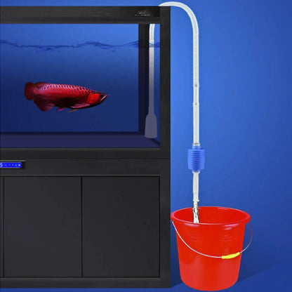 Semi-automatic Aquarium Clean Vacuum Water Change Changer Gravel Aquarium Simple Fish Tank Vacuum Siphon Pump Cleaner