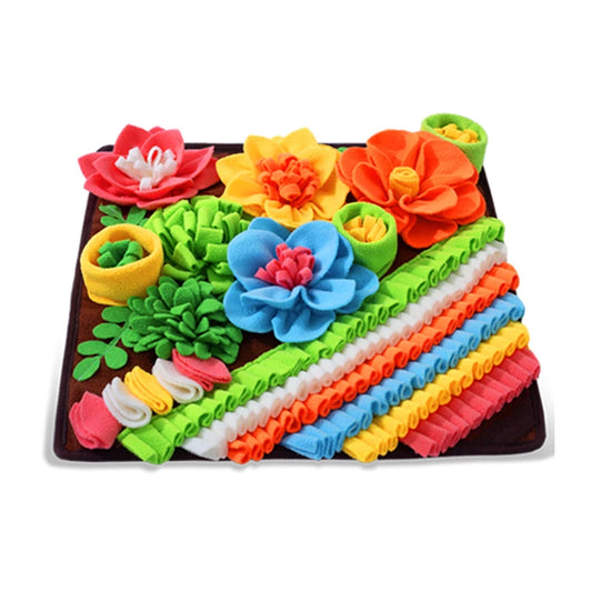 Pet Sniffing Pad Dog And Cat Foraging Toys Indoor Play Eating Mat Relieve Stress And Release Energy Treasure Hunting Slow Food