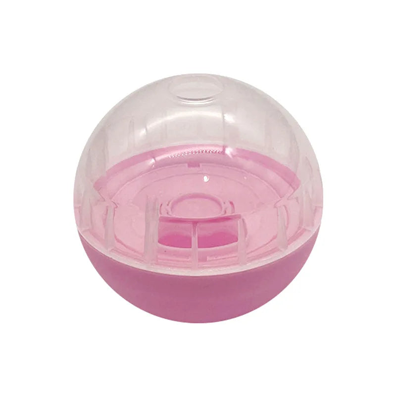 IQ Treat Ball Dog Treat Dispenser Toy Ball Interactive Dog Toy - 4" Dog Food Toy Stimulation, Slow Feeder