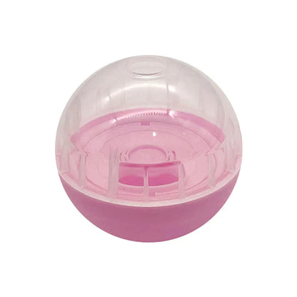 IQ Treat Ball Dog Treat Dispenser Toy Ball Interactive Dog Toy - 4" Dog Food Toy Stimulation, Slow Feeder