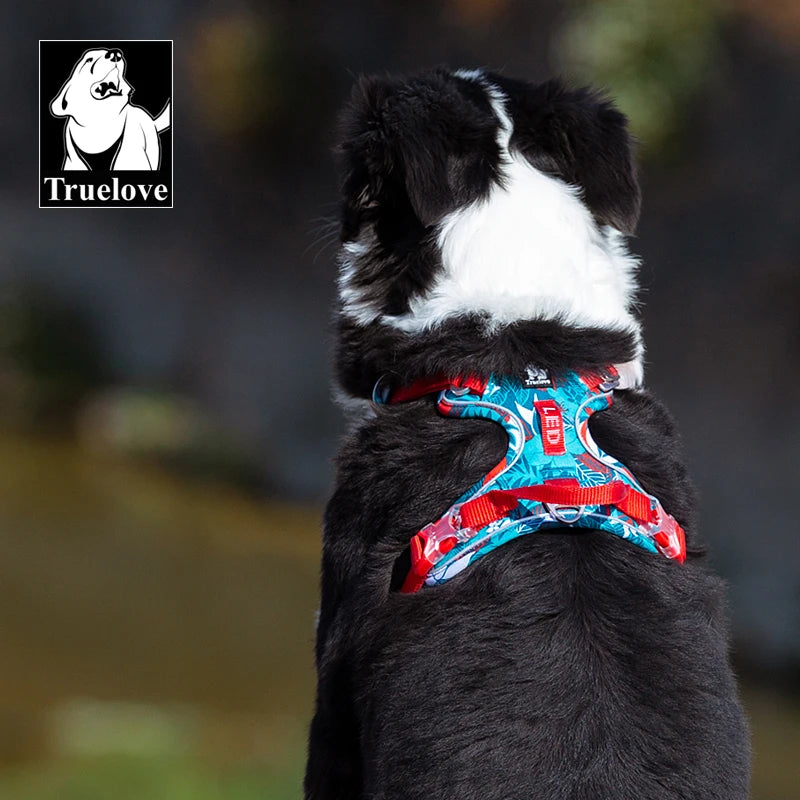 Truelove Pet Harness Small Medium Large Split Dog Fashion Outdoor