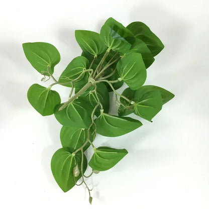 Artificial Terrarium Plants Vine Wall Hanging Flower Rattan Simulation Plastic Leaf Rattan Green Grass Home Balcony Garden Decor