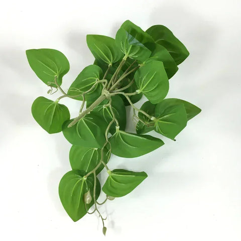 Artificial Terrarium Plants Vine Wall Hanging Flower Rattan Simulation Plastic Leaf Rattan Green Grass Home Balcony Garden Decor