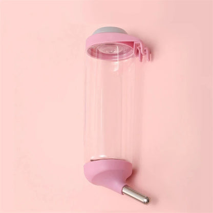 Pet cat dog Drinker Water Bottle Dispenser Feeder Hanging Pet Dog Guinea Pig Squirrel Rabbit Drinking Head Pipe Fountain