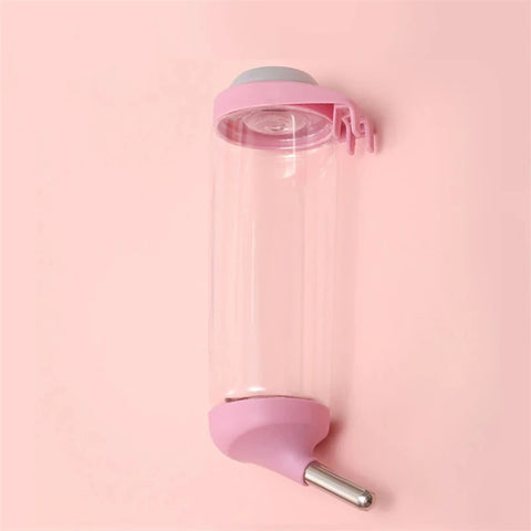 Pet cat dog Drinker Water Bottle Dispenser Feeder Hanging Pet Dog Guinea Pig Squirrel Rabbit Drinking Head Pipe Fountain