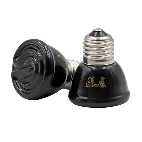Ceramic Heated Incubation Lamp, Infrared Lamp, Infrared Light Bulb, Reptile Constant Temperature Lamp, Help Sleep
