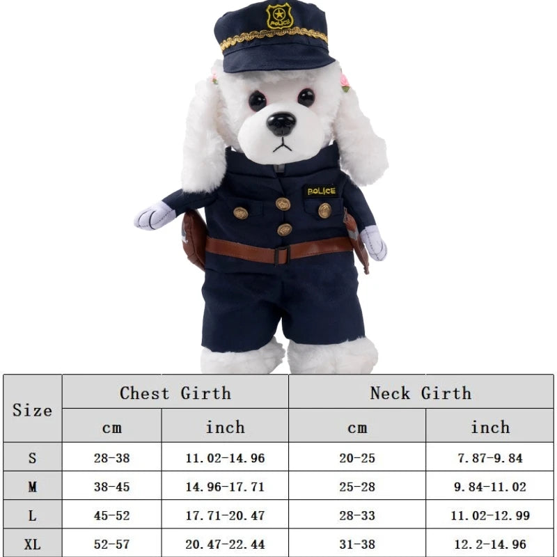 Funny Dog Clothes Pet Cat Costumes Puppy Sweatshirt Stand Up Suit Dog Cosplay Clothes Party Festival Clothing Dog Accessories