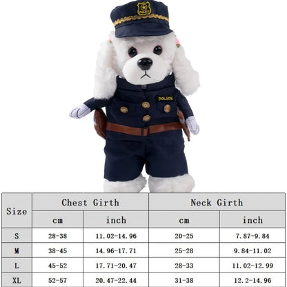 Funny Dog Clothes Pet Cat Costumes Puppy Sweatshirt Stand Up Suit Dog Cosplay Clothes Party Festival Clothing Dog Accessories