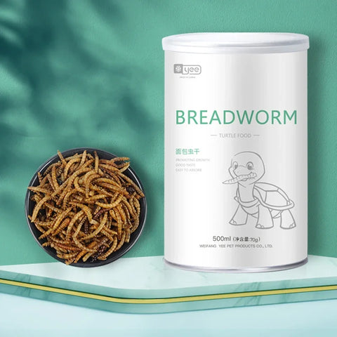 Yee Reptile Turtle Tortoise Hamster Food Feed Dried Fish Shrimp Mealworm Bread Worm Aquarium Fish Food
