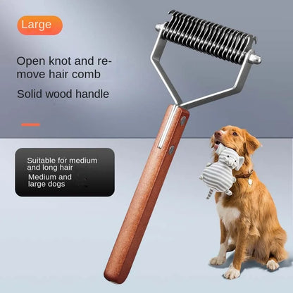 Pet Dog Brush Cat Comb Self Cleaning Pet Hair Remover Brush for Dogs Cats Grooming Tools Pets Dematting Comb Dogs Accessories