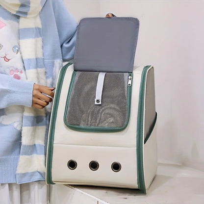 Pet Cat Carrier Bag Outdoor Travel Backpack for Cats Small Dogs Breathable Cat Carrier Bag Pet Supplies