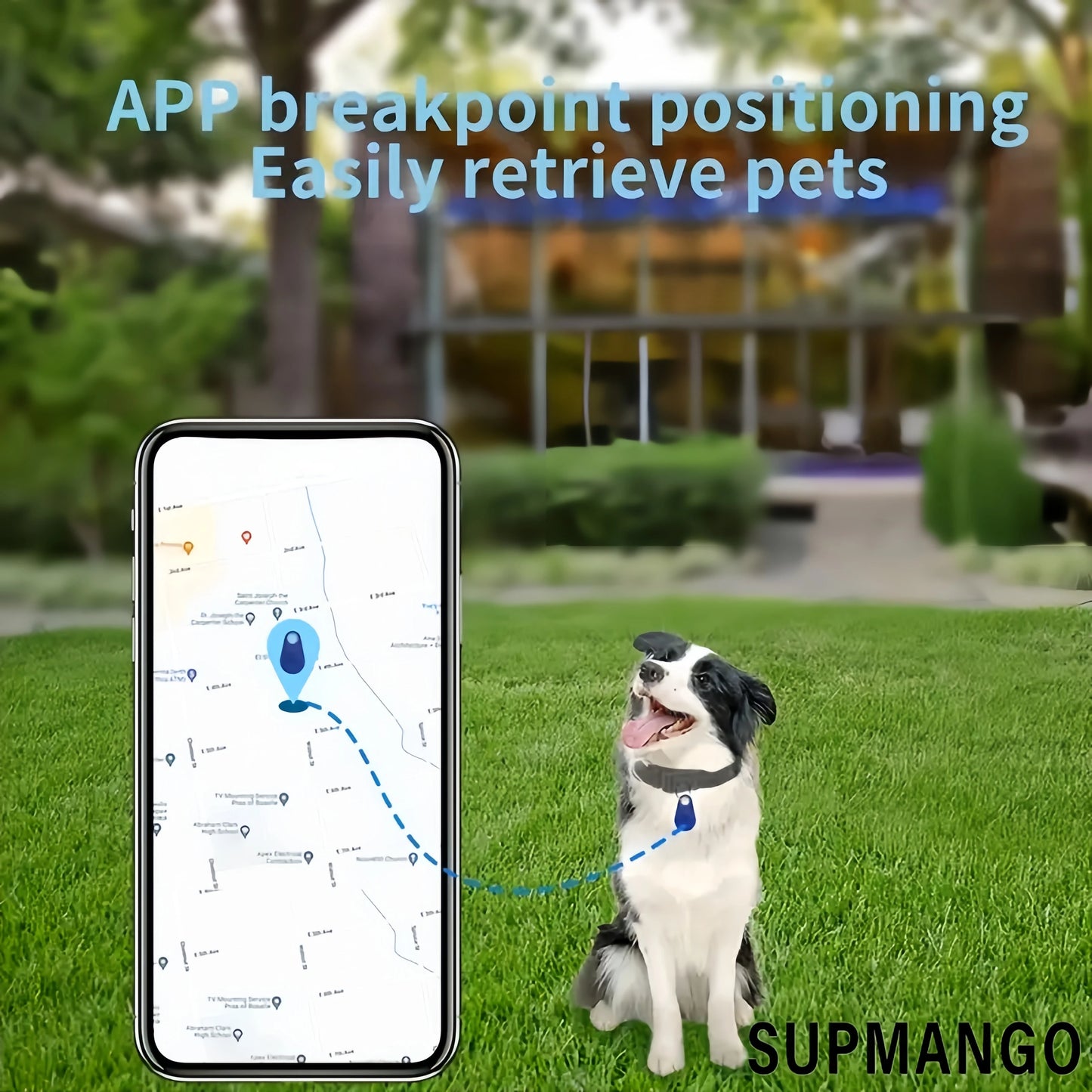 Mini GPS Tracker Bluetooth Anti Lost Device for Pets Wallet Keys Child Bag Two Way Positioning Smart Locator Shutter Control