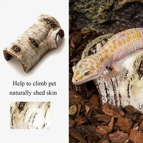 Pets Lizard Turtle Reptile Hide Cave Habitat Shelter Resin Tree Bark Amphibians Landscape Reptiles Box Dodge Hole Decoration