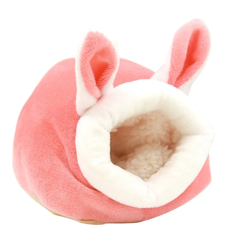 Hamster House Guinea Pigs Nest Small Animal Sleeping Bed Winter Warm Velvet Bed Soft Accessories for Rodents/guinea Pigs