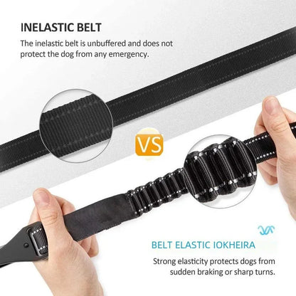 Adjustable Pet Seat Belt, 3-in-1, Safety Leash, Vehicle Belts, Reflective Nylon Rope, Harness Dog Accessories, Cat Car Accessory