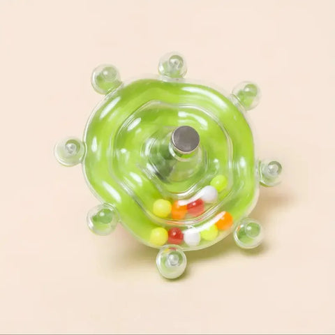 Interactive Parrot Toy Bird Cage Toy for Parrots Rotating Treat Dispenser,  for Mental Stimulation and Entertainment