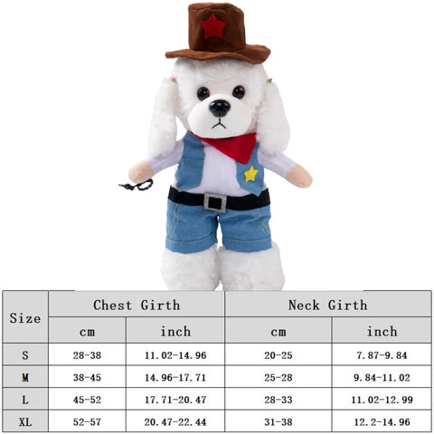 Funny Dog Clothes Pet Cat Costumes Puppy Sweatshirt Stand Up Suit Dog Cosplay Clothes Party Festival Clothing Dog Accessories