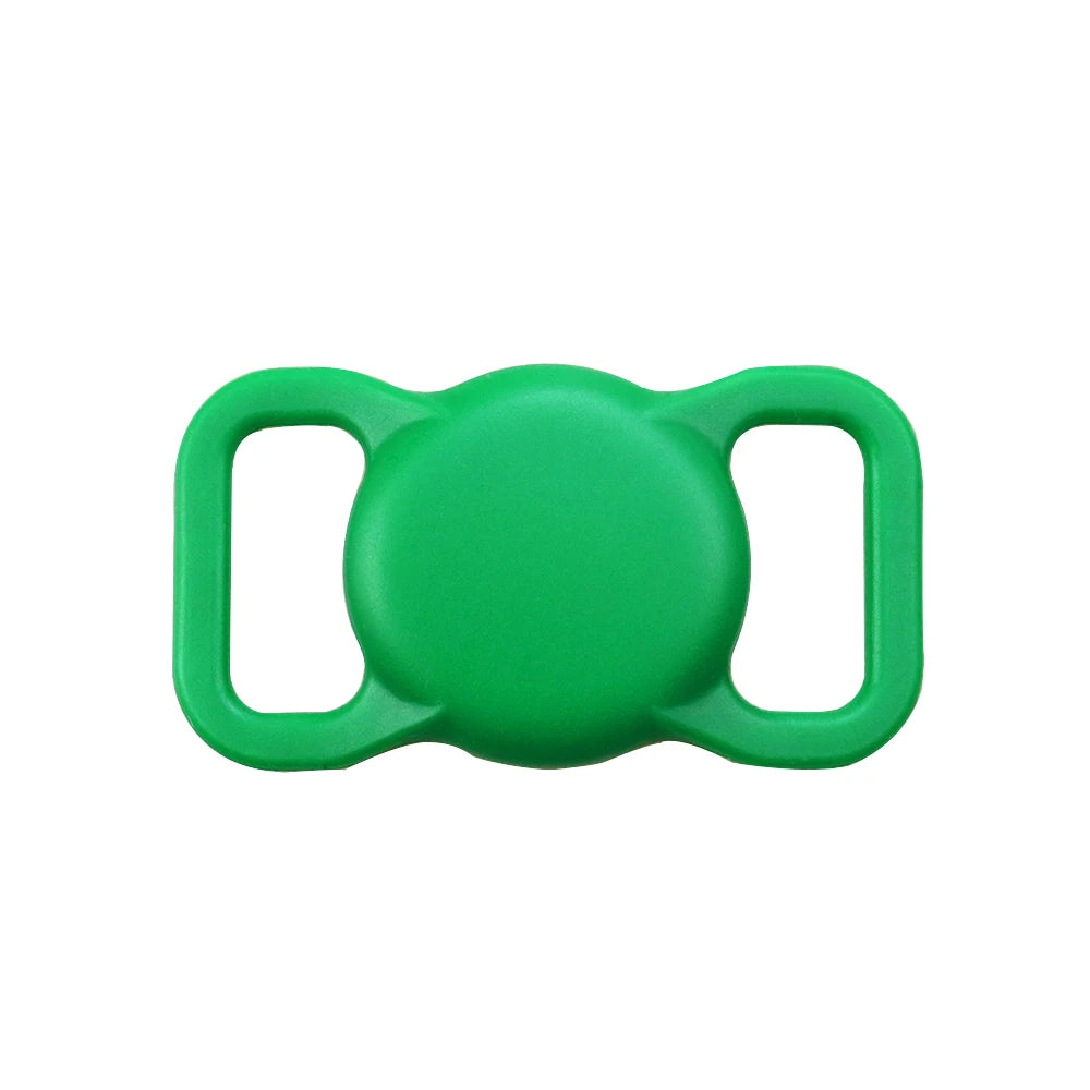 Airtag Pet Lose Proof Silicone Protective Case Dog and Cat Lose Proof GPS Luminous Apple AirTag Case Collar Tracker Protector