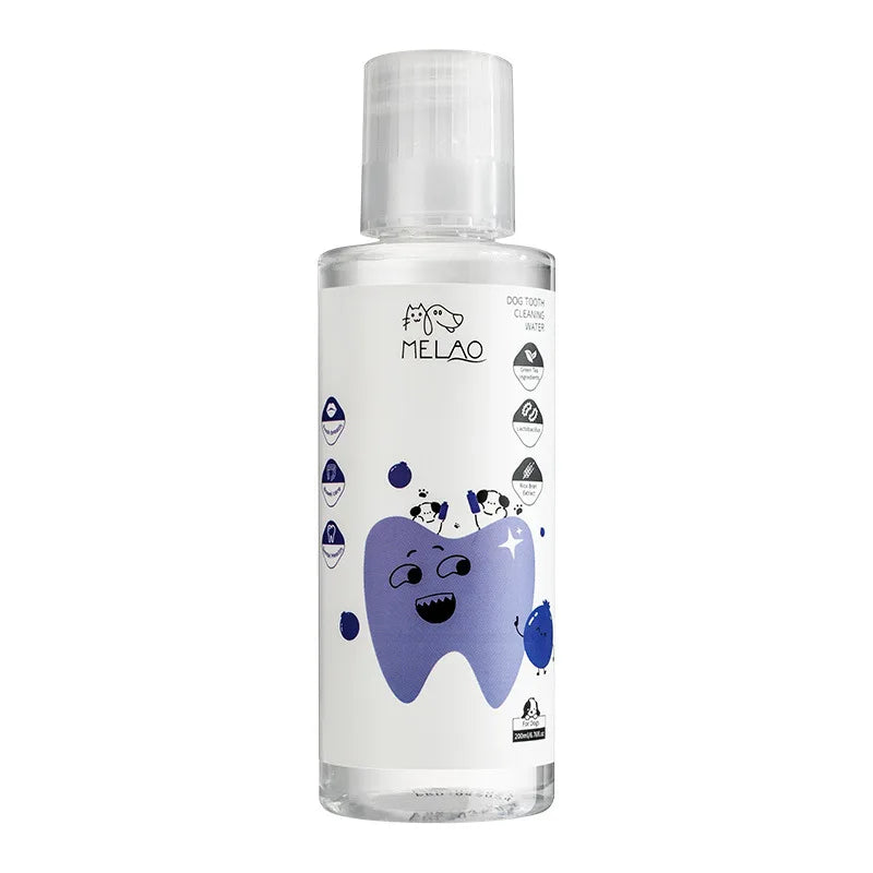 Dog Cat Mouthwash 200ml Natural Oral Care Water Additive for Fresh Breath Tartar Control  Effective Teeth Cleaner Deodorizer