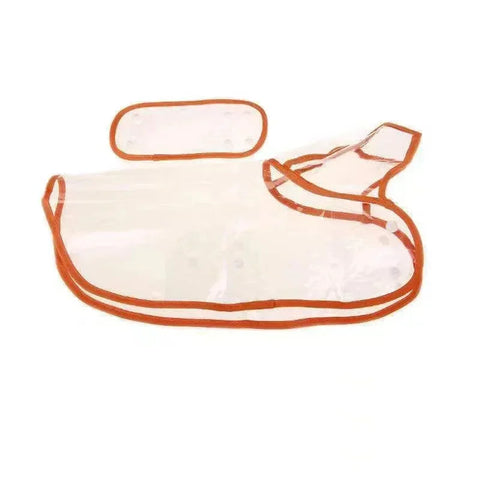 Waterproof Hooded Raincoat for Small Dogs - Soft PVC Puppy Poncho, Transparent & Stylish Pet Jacket