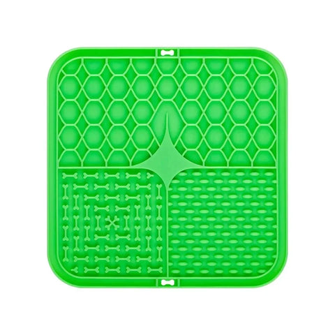 1PC Pet Licking Pad Slow Food Pad Dog Bowl Cat Pet Puppy Choke Proof Silicone Pet Slow Food Pad Cat And Dog Feeding Supplies