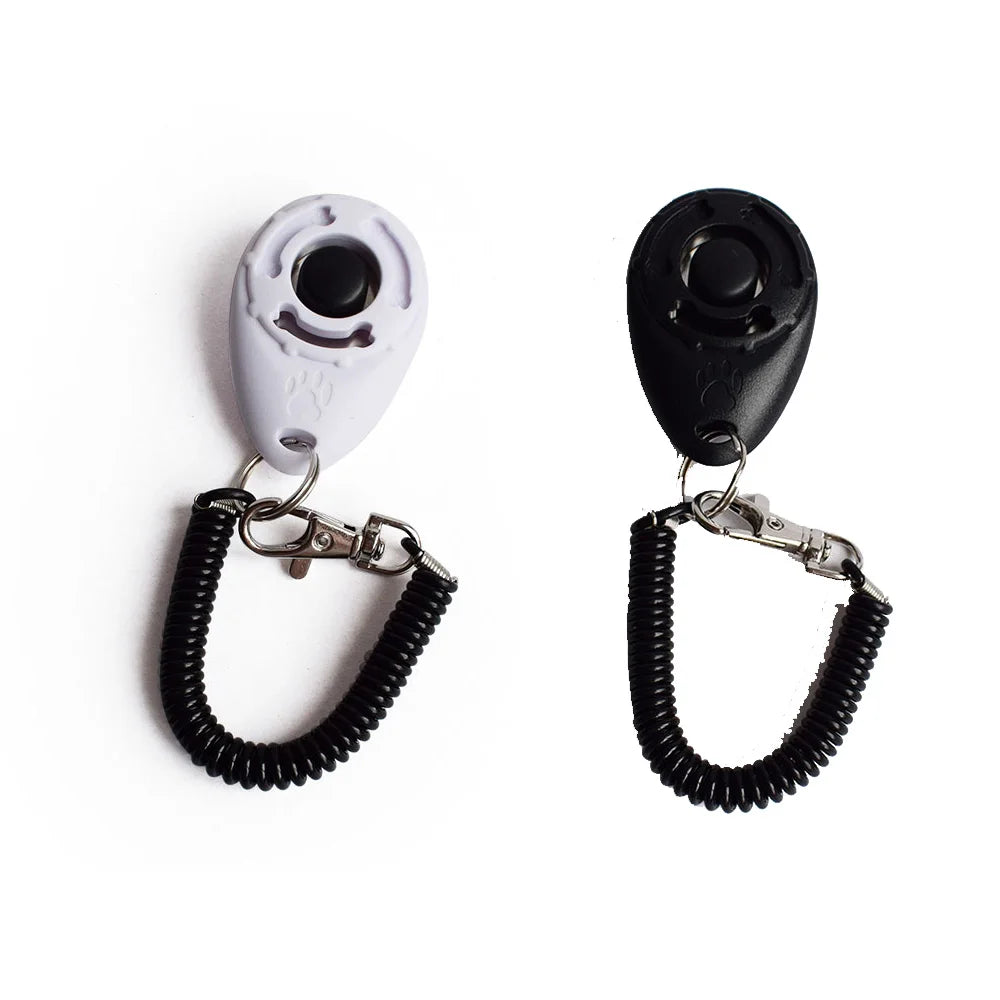 2/Pack Dog Training Clicker with Adjustable Wrist Strap Durable Lightweight Easy To Use for Cats Puppy Birds Horses